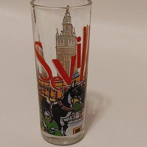 SEVILLA SPAIN SHOT GLASS SHOTGLASS